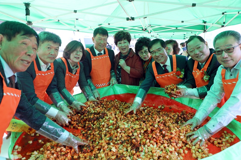 세동 농특산물 식문화 체험행사 개최